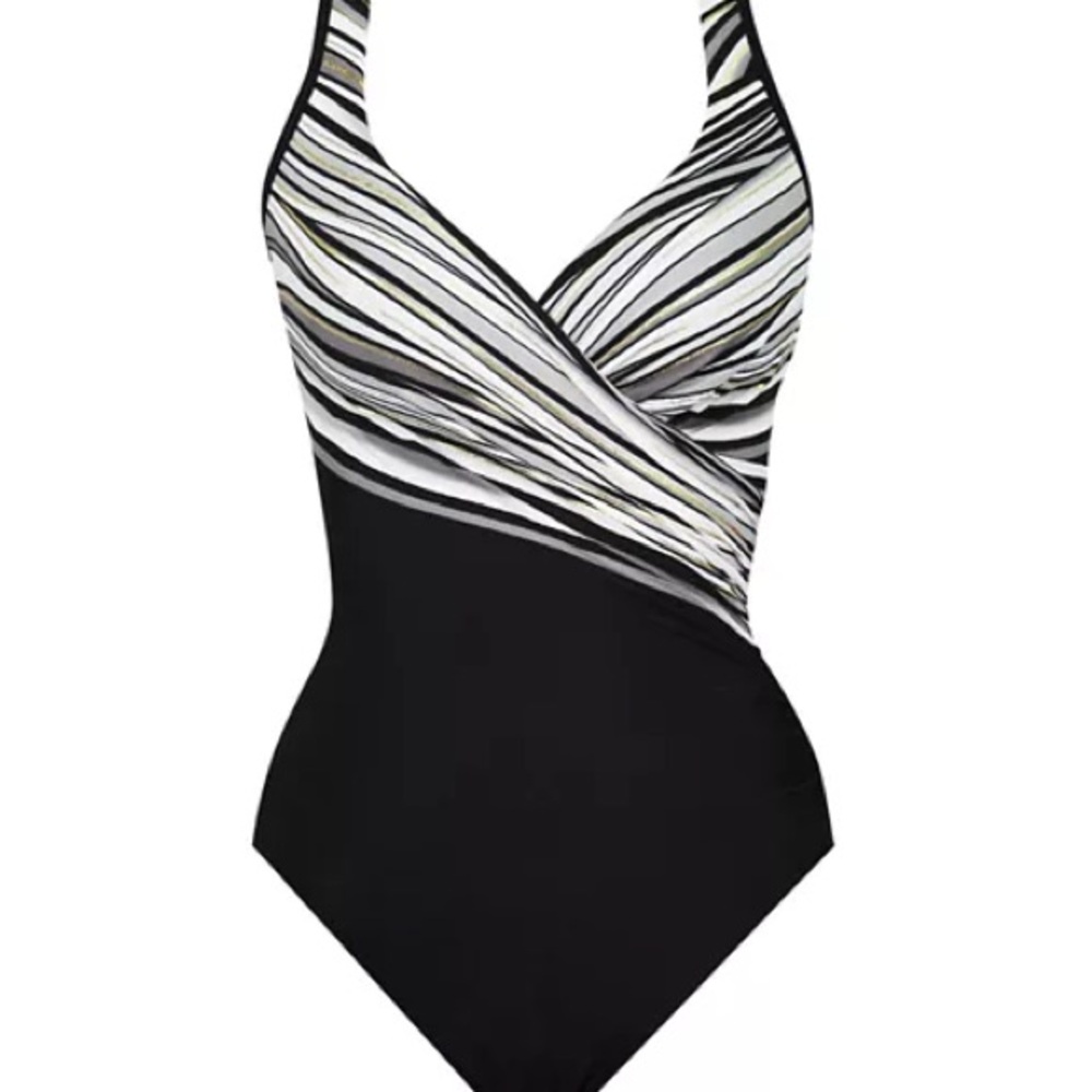 Miraclesuit
Shimmer Sands Its A Wrap One-Piece Swimsuit - Picture 3 of 13